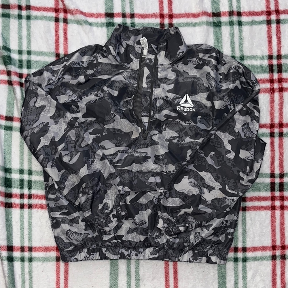 Reebok Camo Windbreaker Jacket